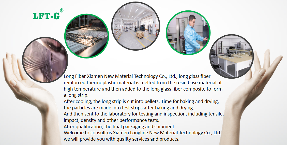 glass reinforced PP Polypropylene materials polymer long glass fiber 30% injection