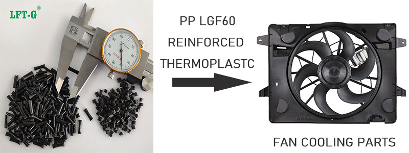 LFT PP polypropylene long glass fiber 60%