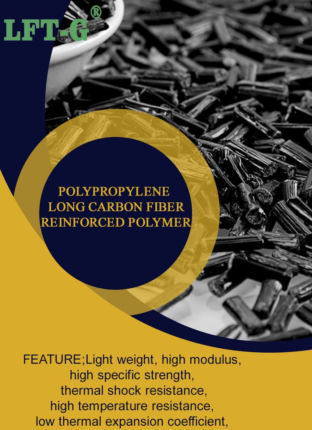 Long carbon fiber polymer